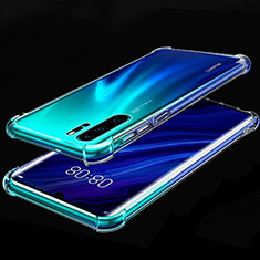 Silikon Schutzhülle Ultra Dünn Tasche Durchsichtig Transparent S03 für Huawei P30 Pro Klar