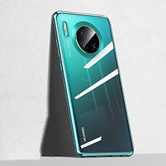 Silikon Schutzhülle Ultra Dünn Tasche Durchsichtig Transparent S04 für Huawei Mate 30E Pro 5G Grün