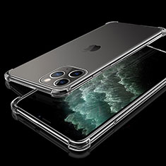 Silikon Schutzhülle Ultra Dünn Tasche Durchsichtig Transparent S05 für Apple iPhone 11 Pro Klar