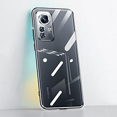 Silikon Schutzhülle Ultra Dünn Tasche Durchsichtig Transparent T01 für Xiaomi Mi 12 Lite 5G Klar