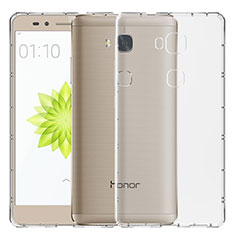 Silikon Schutzhülle Ultra Dünn Tasche Durchsichtig Transparent T02 für Huawei GR5 Klar