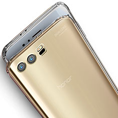 Silikon Schutzhülle Ultra Dünn Tasche Durchsichtig Transparent T02 für Huawei Honor 9 Premium Klar