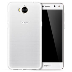 Silikon Schutzhülle Ultra Dünn Tasche Durchsichtig Transparent T02 für Huawei Honor Play 6 Klar