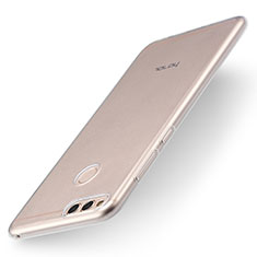 Silikon Schutzhülle Ultra Dünn Tasche Durchsichtig Transparent T02 für Huawei Honor Play 7X Klar