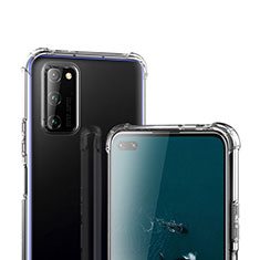 Silikon Schutzhülle Ultra Dünn Tasche Durchsichtig Transparent T02 für Huawei Honor V30 5G Klar