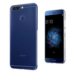 Silikon Schutzhülle Ultra Dünn Tasche Durchsichtig Transparent T02 für Huawei Honor V9 Klar