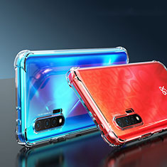 Silikon Schutzhülle Ultra Dünn Tasche Durchsichtig Transparent T02 für Huawei Nova 6 Klar