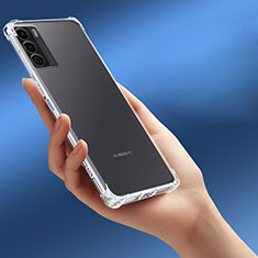 Silikon Schutzhülle Ultra Dünn Tasche Durchsichtig Transparent T02 für Huawei Nova Y70 Plus Klar