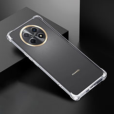 Silikon Schutzhülle Ultra Dünn Tasche Durchsichtig Transparent T02 für Huawei Nova Y91 Klar