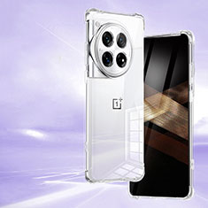 Silikon Schutzhülle Ultra Dünn Tasche Durchsichtig Transparent T02 für OnePlus 12 5G Klar
