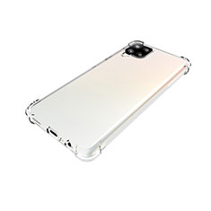 Silikon Schutzhülle Ultra Dünn Tasche Durchsichtig Transparent T02 für Samsung Galaxy A12 Nacho Klar
