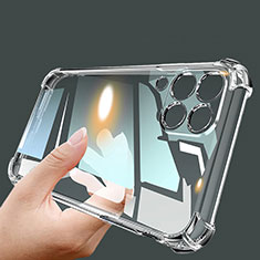 Silikon Schutzhülle Ultra Dünn Tasche Durchsichtig Transparent T02 für Samsung Galaxy A42 5G Klar