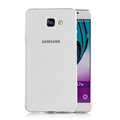 Silikon Schutzhülle Ultra Dünn Tasche Durchsichtig Transparent T02 für Samsung Galaxy A5 (2016) SM-A510F Klar