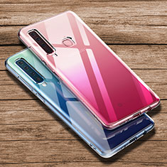 Silikon Schutzhülle Ultra Dünn Tasche Durchsichtig Transparent T02 für Samsung Galaxy A9 (2018) A920 Klar