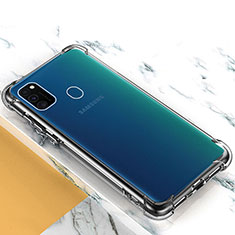Silikon Schutzhülle Ultra Dünn Tasche Durchsichtig Transparent T02 für Samsung Galaxy M21 (2021) Klar