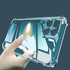 Silikon Schutzhülle Ultra Dünn Tasche Durchsichtig Transparent T02 für Samsung Galaxy M32 4G Klar