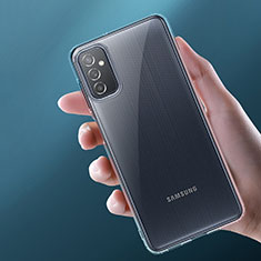 Silikon Schutzhülle Ultra Dünn Tasche Durchsichtig Transparent T02 für Samsung Galaxy M52 5G Klar