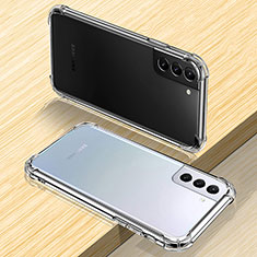 Silikon Schutzhülle Ultra Dünn Tasche Durchsichtig Transparent T02 für Samsung Galaxy S20 FE 4G Klar
