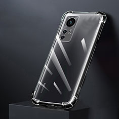 Silikon Schutzhülle Ultra Dünn Tasche Durchsichtig Transparent T02 für Xiaomi Mi 12 5G Klar
