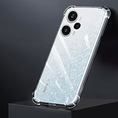 Silikon Schutzhülle Ultra Dünn Tasche Durchsichtig Transparent T02 für Xiaomi Poco F5 5G Klar