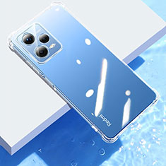 Silikon Schutzhülle Ultra Dünn Tasche Durchsichtig Transparent T02 für Xiaomi Poco X5 5G Klar