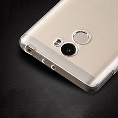 Silikon Schutzhülle Ultra Dünn Tasche Durchsichtig Transparent T02 für Xiaomi Redmi 4 Standard Edition Klar