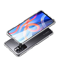 Silikon Schutzhülle Ultra Dünn Tasche Durchsichtig Transparent T02 für Xiaomi Redmi Note 11 5G Klar