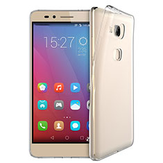Silikon Schutzhülle Ultra Dünn Tasche Durchsichtig Transparent T03 für Huawei Honor 5X Klar