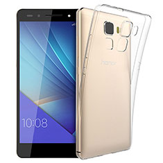 Silikon Schutzhülle Ultra Dünn Tasche Durchsichtig Transparent T03 für Huawei Honor 7 Klar