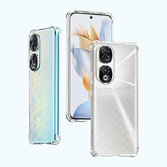 Silikon Schutzhülle Ultra Dünn Tasche Durchsichtig Transparent T03 für Huawei Honor 90 5G Klar