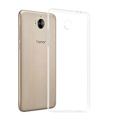 Silikon Schutzhülle Ultra Dünn Tasche Durchsichtig Transparent T03 für Huawei Honor Play 6 Klar