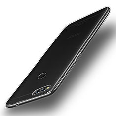 Silikon Schutzhülle Ultra Dünn Tasche Durchsichtig Transparent T03 für Huawei Honor Play 7X Klar