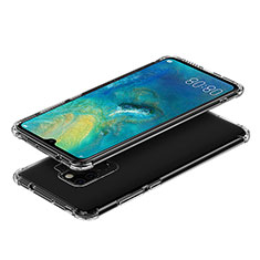 Silikon Schutzhülle Ultra Dünn Tasche Durchsichtig Transparent T03 für Huawei Mate 20 Klar