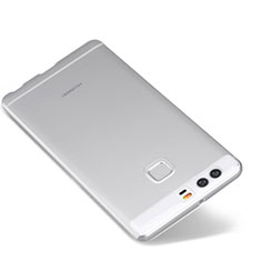 Silikon Schutzhülle Ultra Dünn Tasche Durchsichtig Transparent T03 für Huawei P9 Klar
