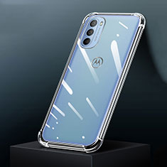 Silikon Schutzhülle Ultra Dünn Tasche Durchsichtig Transparent T03 für Motorola Moto G41 Klar