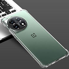 Silikon Schutzhülle Ultra Dünn Tasche Durchsichtig Transparent T03 für OnePlus 11 5G Klar