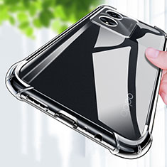 Silikon Schutzhülle Ultra Dünn Tasche Durchsichtig Transparent T03 für Oppo A96 4G Klar