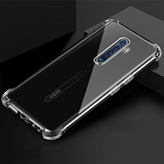 Silikon Schutzhülle Ultra Dünn Tasche Durchsichtig Transparent T03 für Oppo Reno2 Klar