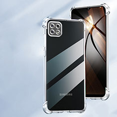 Silikon Schutzhülle Ultra Dünn Tasche Durchsichtig Transparent T03 für Samsung Galaxy A22 5G Klar