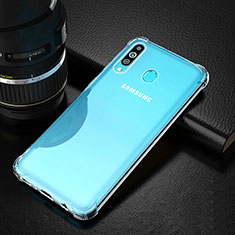 Silikon Schutzhülle Ultra Dünn Tasche Durchsichtig Transparent T03 für Samsung Galaxy A40s Klar