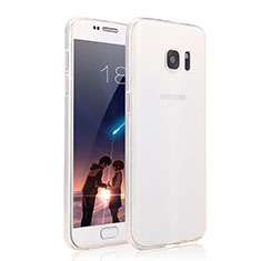 Silikon Schutzhülle Ultra Dünn Tasche Durchsichtig Transparent T03 für Samsung Galaxy S7 G930F G930FD Klar