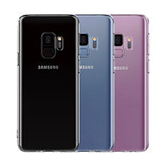 Silikon Schutzhülle Ultra Dünn Tasche Durchsichtig Transparent T03 für Samsung Galaxy S9 Klar