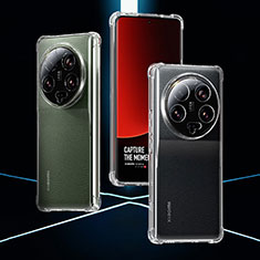 Silikon Schutzhülle Ultra Dünn Tasche Durchsichtig Transparent T03 für Xiaomi Mi 13 Ultra 5G Klar
