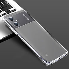 Silikon Schutzhülle Ultra Dünn Tasche Durchsichtig Transparent T03 für Xiaomi Poco M4 5G Klar