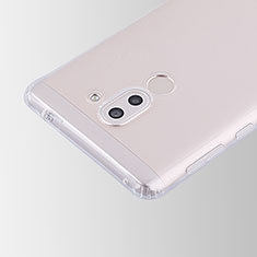 Silikon Schutzhülle Ultra Dünn Tasche Durchsichtig Transparent T04 für Huawei Honor 6X Klar