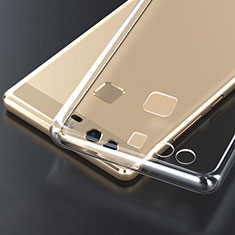 Silikon Schutzhülle Ultra Dünn Tasche Durchsichtig Transparent T04 für Huawei P9 Klar