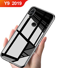 Silikon Schutzhülle Ultra Dünn Tasche Durchsichtig Transparent T04 für Huawei Y9 (2019) Klar