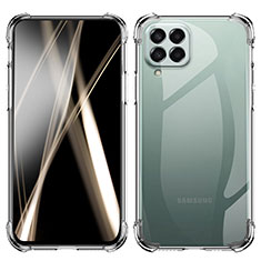 Silikon Schutzhülle Ultra Dünn Tasche Durchsichtig Transparent T04 für Samsung Galaxy A12 Klar