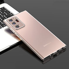 Silikon Schutzhülle Ultra Dünn Tasche Durchsichtig Transparent T04 für Samsung Galaxy Note 20 Ultra 5G Klar
