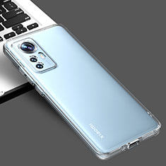 Silikon Schutzhülle Ultra Dünn Tasche Durchsichtig Transparent T04 für Xiaomi Mi 12 5G Klar
